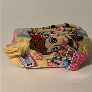 New Disney Princess Children’s 5 Pair Socks